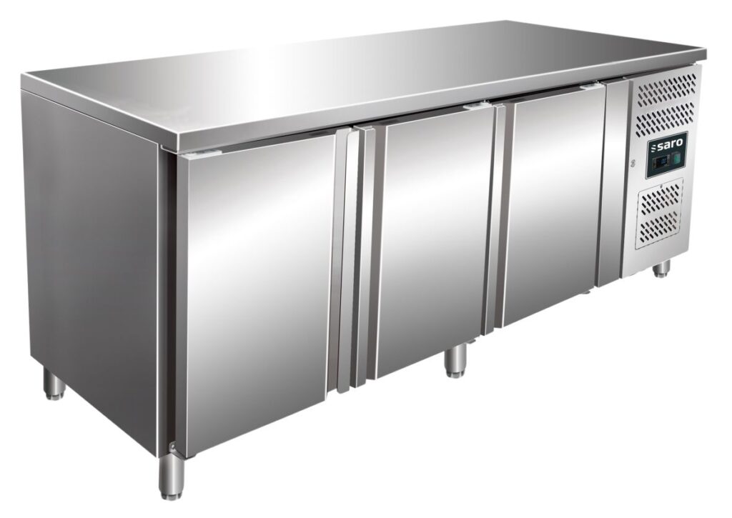 SARO Freezer table, 3 door, model HAJO 3100 BT