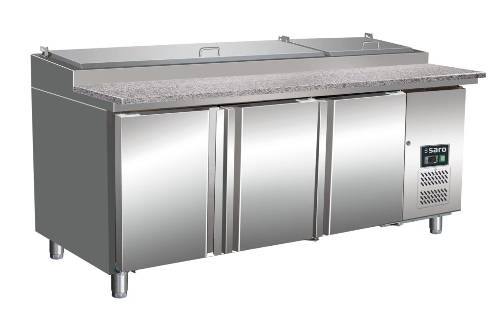 SARO Preparation Table, granit working top - 1/3 GN model SH 2000