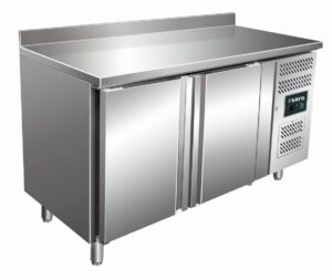 SARO Koelwerkbank met 2 deuren en spatrand model KYLJA 2200 TN