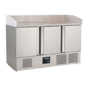 SARO Pizzawerkbank, 3 deuren model S 903 PZ S/S TOP PRO
