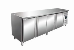 SARO Koelwerkbank, 4 deuren model SNACK 4100 TN