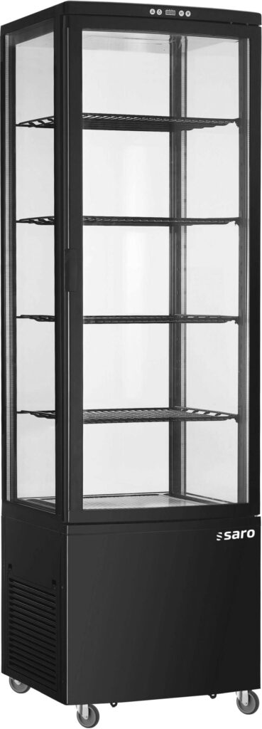 SARO Koelvitrine, 235 liter model SVEN black
