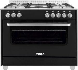 SARO Multifunctioneel fornuis gas/elektrisch model TS95C61LNE black