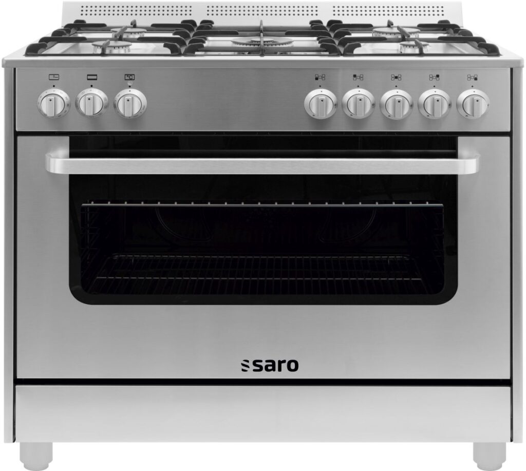 SARO Multifunctioneel fornuis gas/elektrisch model TS95C61LX