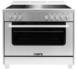 SARO Semi-professionele inductiekookplaat model TS95IND61X silver