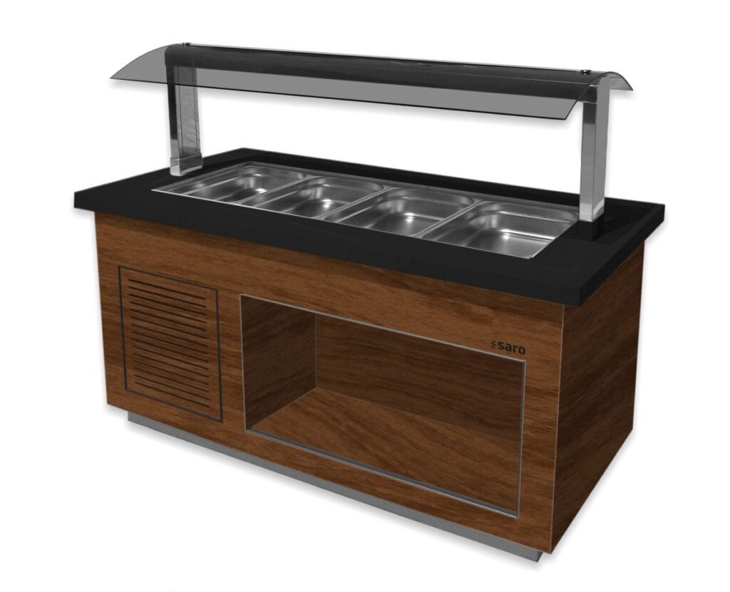SARO Warm buffet model PREMIUM LINE SB-H 170 walnut