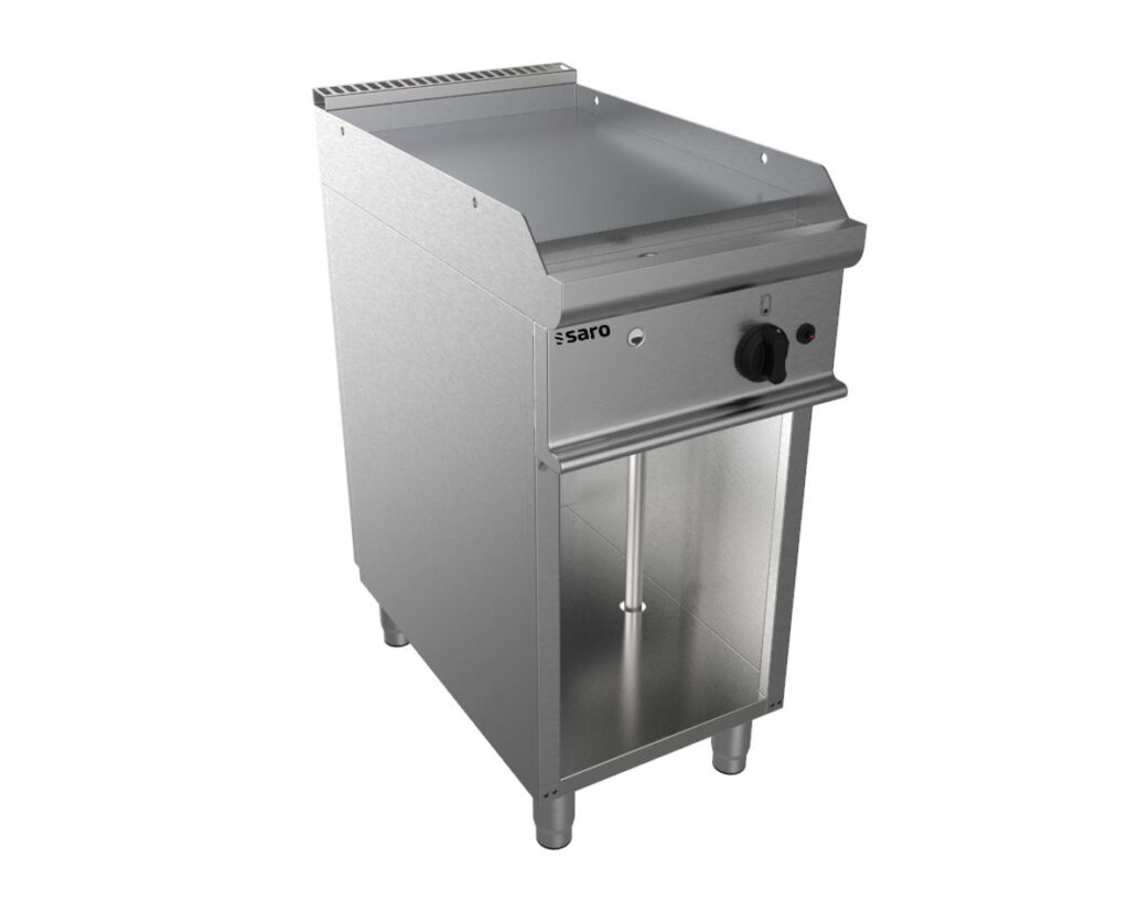 SARO Gasbakplaat met open onderstel model E7/KTG1BAL