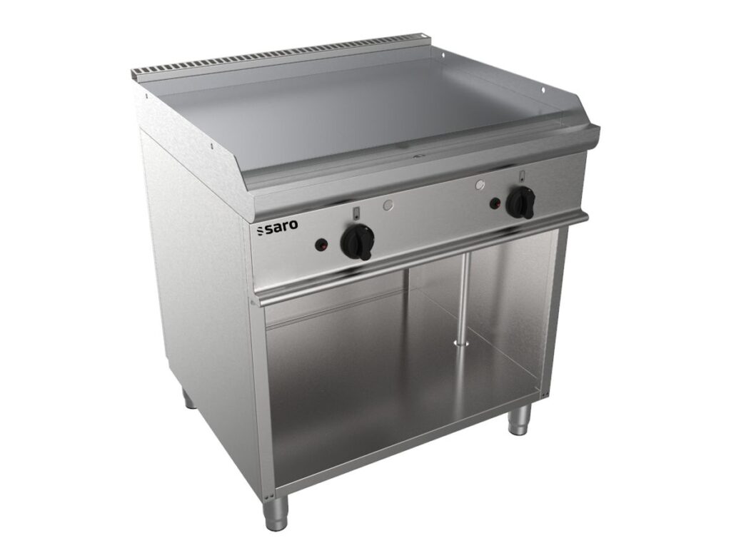 SARO Gasbakplaat met open onderstel model E7/KTG2BAL