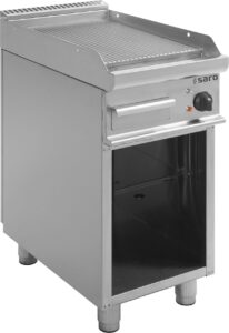 SARO Elektrische bakplaat met open onderstel model E7/KTE1BAR