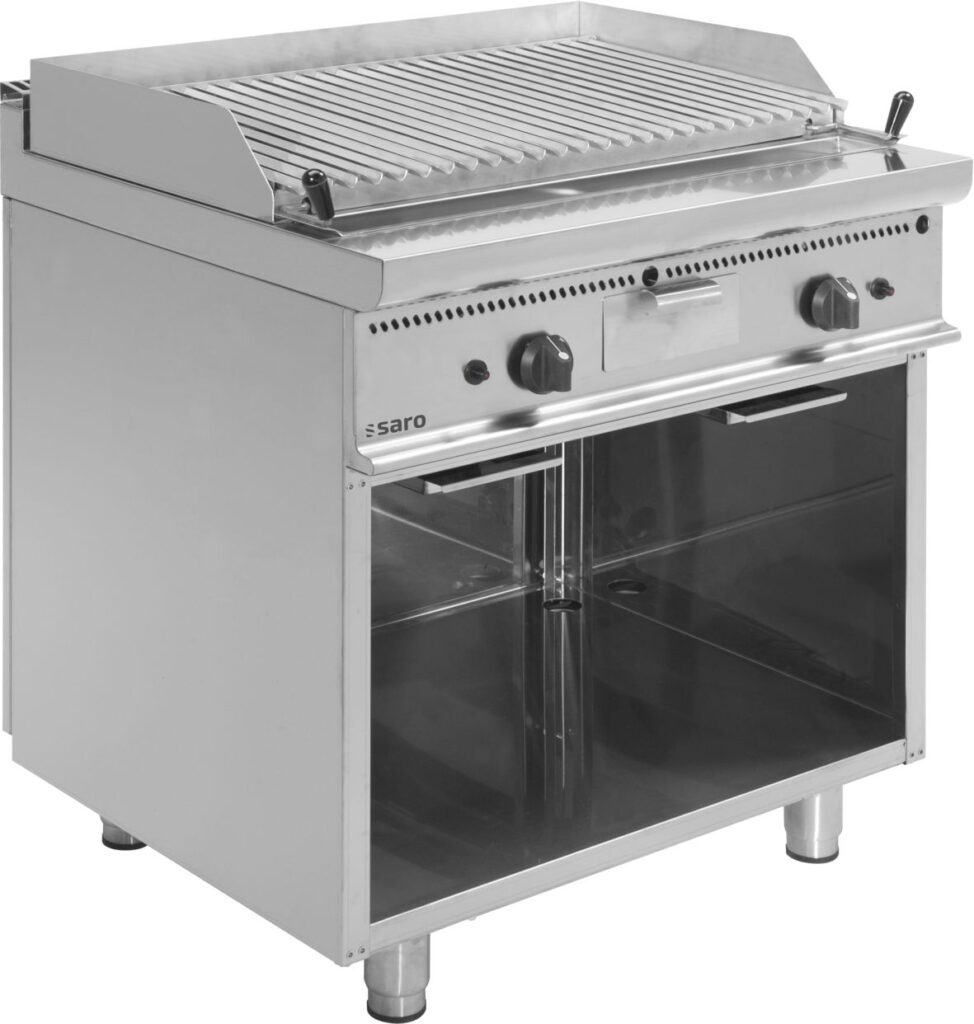 SARO Gas lavasteengrill model E7/BS1BA