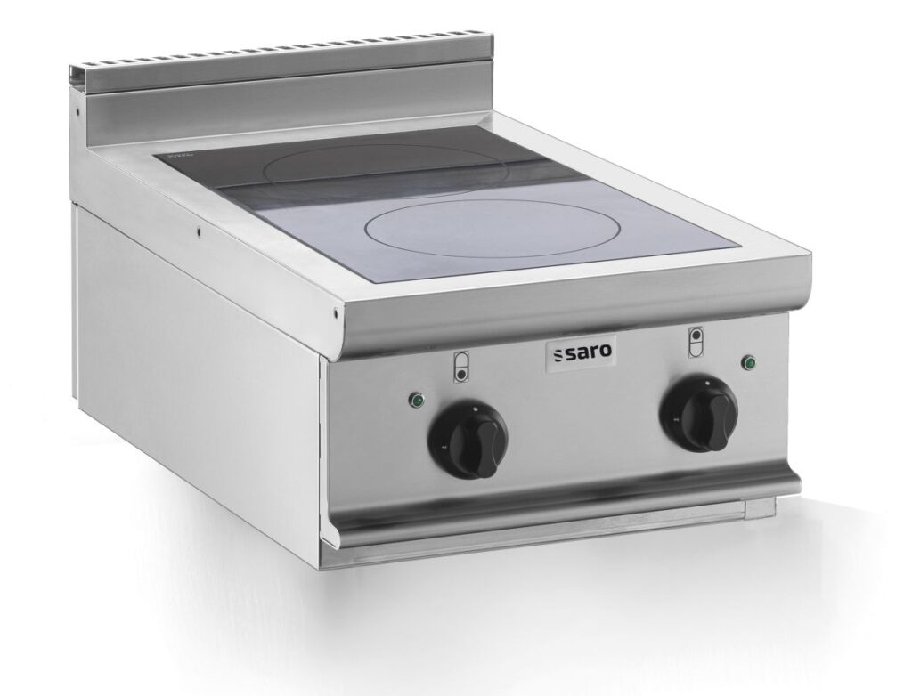 SARO Inductiekooktoestel, tafelmodel model E7/CUI2BBL
