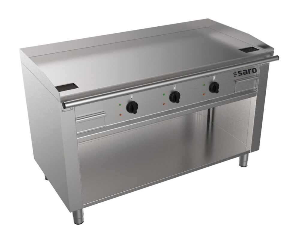 SARO Elektrische teppanyaki-grill met open onderstel model TED3/140 E
