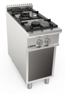 SARO Gaskooktoestel op open onderstel, 2 branders LQ model LQ / CUG2BA