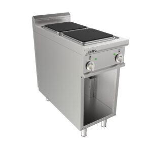 SARO Elektrisch kooktoestel op open onderstel, 2 platen LQ model LQ / CQE2BA
