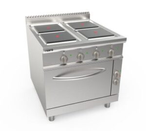 SARO Elektrisch fornuis + oven, 4 platen LQ model LQ / CQE4LE