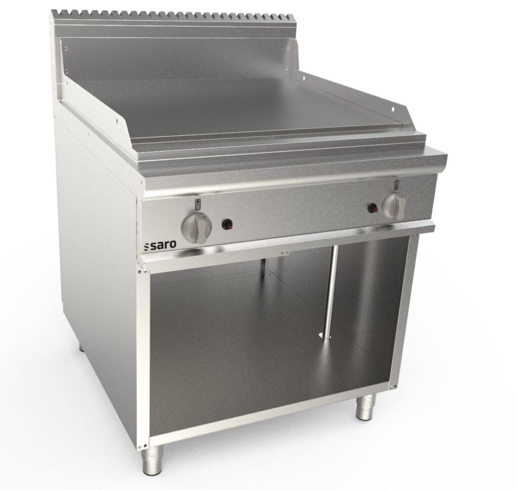 SARO Gasbakplaat met open onderstel model LQ / FTG4BAL