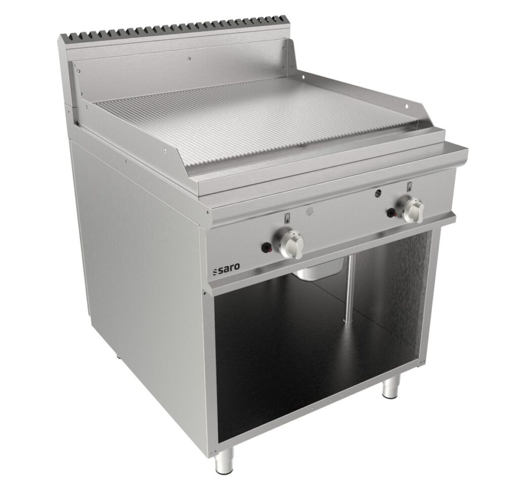 SARO Gasbakplaat met open onderstel model LQ / FTG4BAR