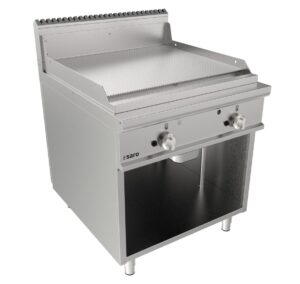 SARO Gasbakplaat met open onderstel model LQ / FTG4BAR