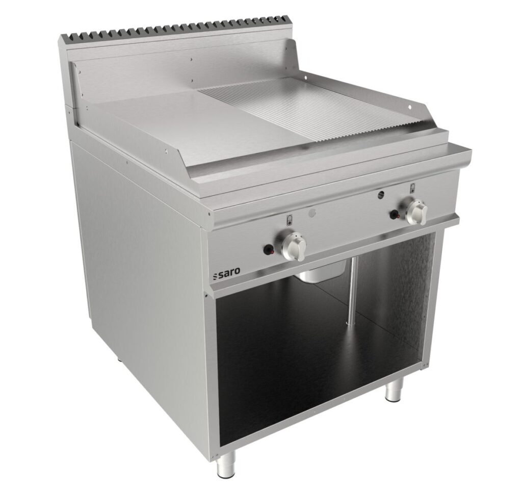 SARO Gasbakplaat met open onderstel model LQ / FTG4BAM