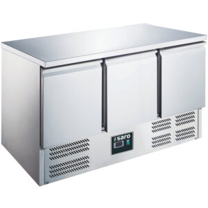 SARO Koelwerkbank met 3 deuren model ES 903 S/S TOP