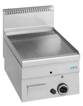 SARO Gasgrillplaat glad, tafelmodel 400x600 model GFT46L