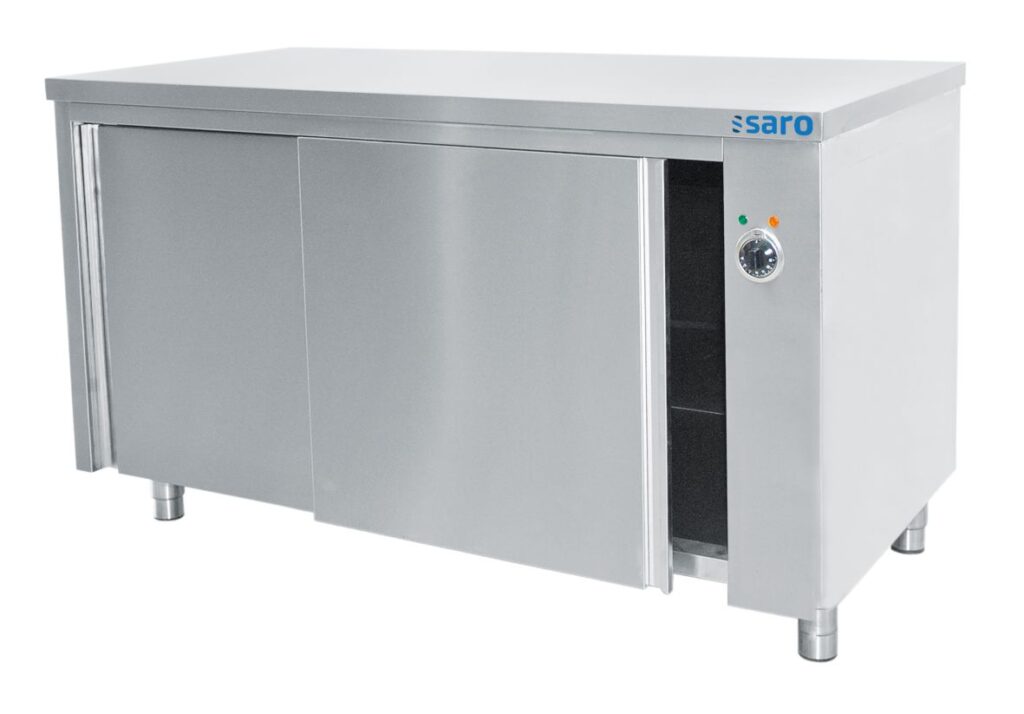 SARO Warmhoudkast - 600 mm diep, 1800 mm