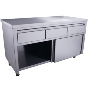 SARO Schuifdeurkast - 3 laden 1600x700 mm