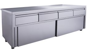 SARO Schuifdeurkast - 4 laden 1800x700 mm