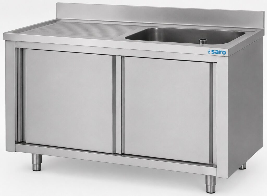 SARO Sink cabinets with sliding doors 1200