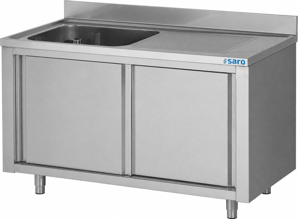SARO Sink cabinets with sliding doors 1400
